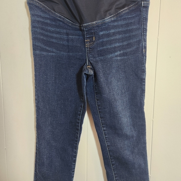Madewell Maternity Skinny Jeans Size 4/27 Stretch Over-belly Band - Picture 8 of 16